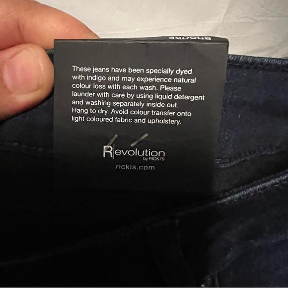 NWT Ricki’s Brook Barely Bootcut Mid-Rise Jean women’s 36X30 short length - Picture 9 of 16